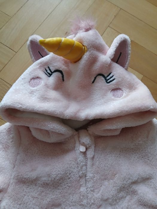 Kombinezon polarowy unicorn jednorozec 92 98