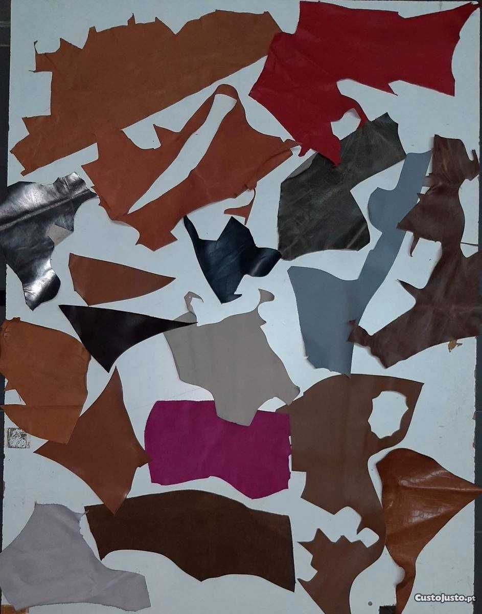 Retalhos de peles / couros