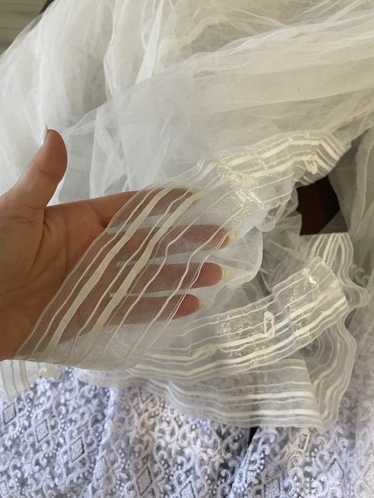 Тюль фатін однотона