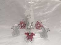 Ozdoby świąteczne, aniołki, śnieżynki oraz bombki