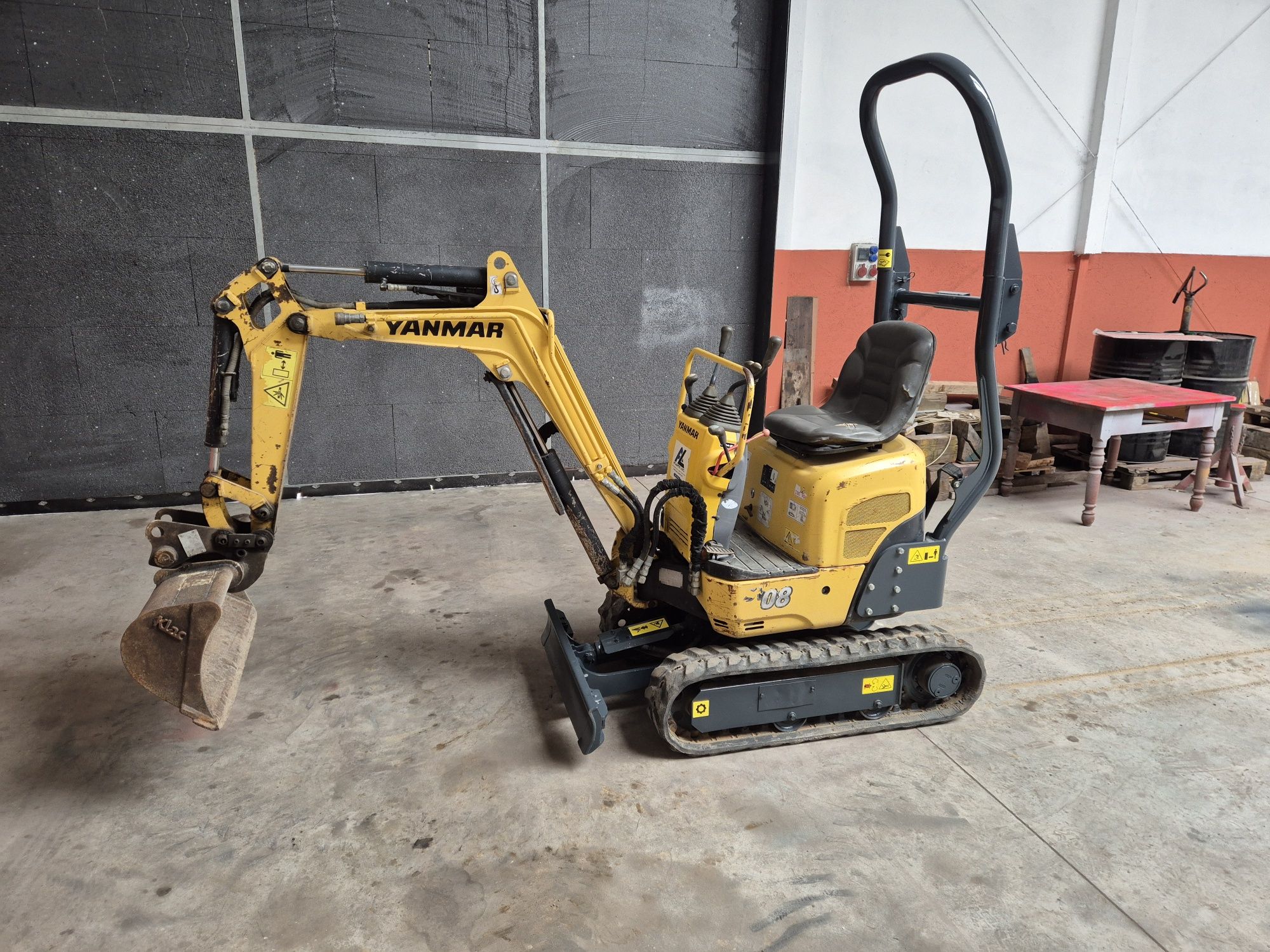 Minikoparka Yanmar SV08 JCB 2018r Kubota