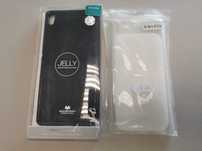 Komplet 2 sztuki etui pokrowiec case plecki do Sony Xperia XA Ultra