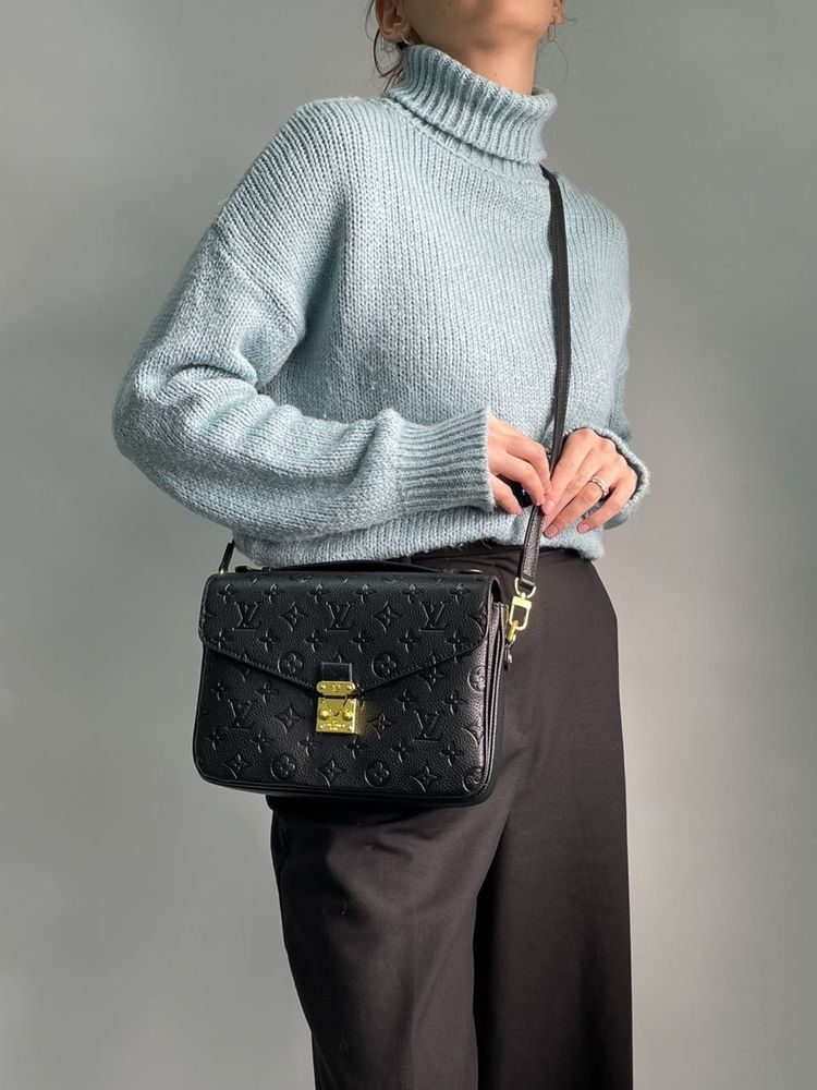Torebka Louis Vuitton Pochette Metis Monogram Black