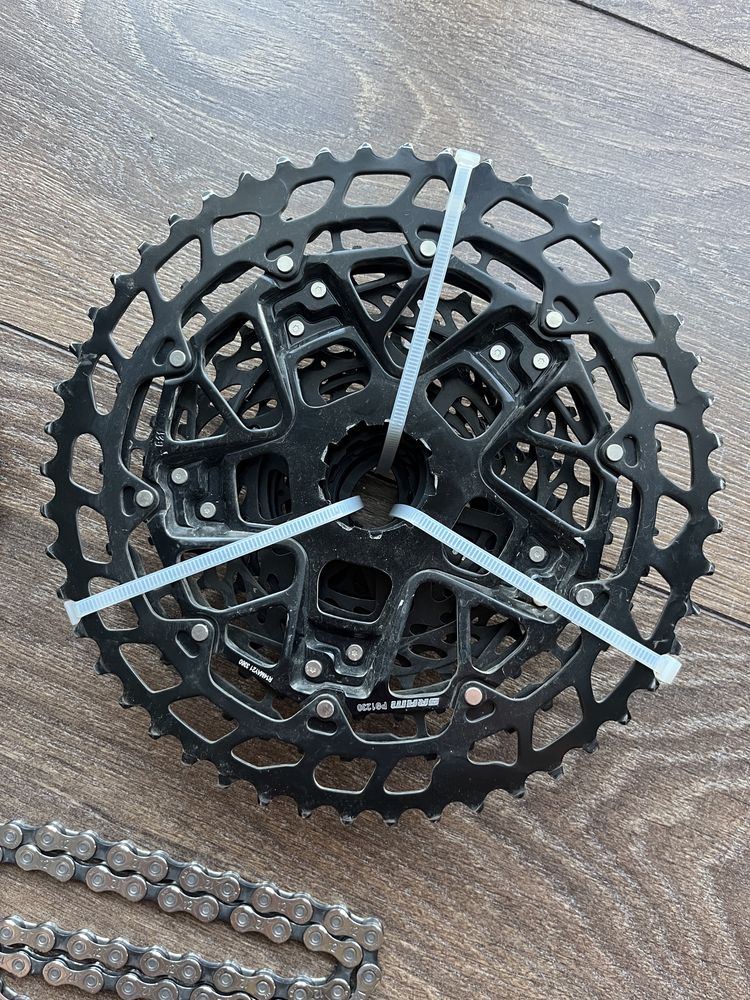 Napęd NX Eagle manetka/przerzutka/kaseta/lańcuch 12s KMC SRAM