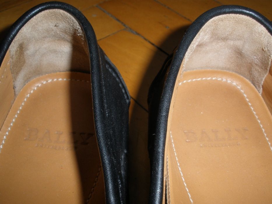 BALLY mokasyny werner czarne rozm. 42.5