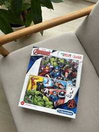 Puzzle Marvel Avengers 2 x 60 peças