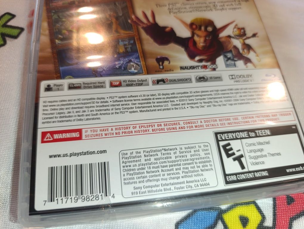 Jak And Daxter Collection Remastered in HD PS3 nowa sklep kioskzgrami