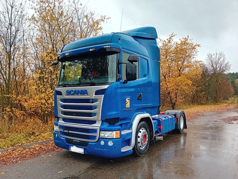 Scania R450  4 Poduszki Nowy Tachograf Przystawka