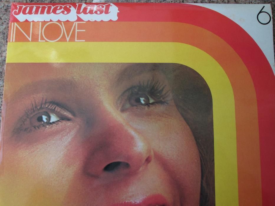 8 Discos em vinil Long Play " James Last & Bert Kaempert"