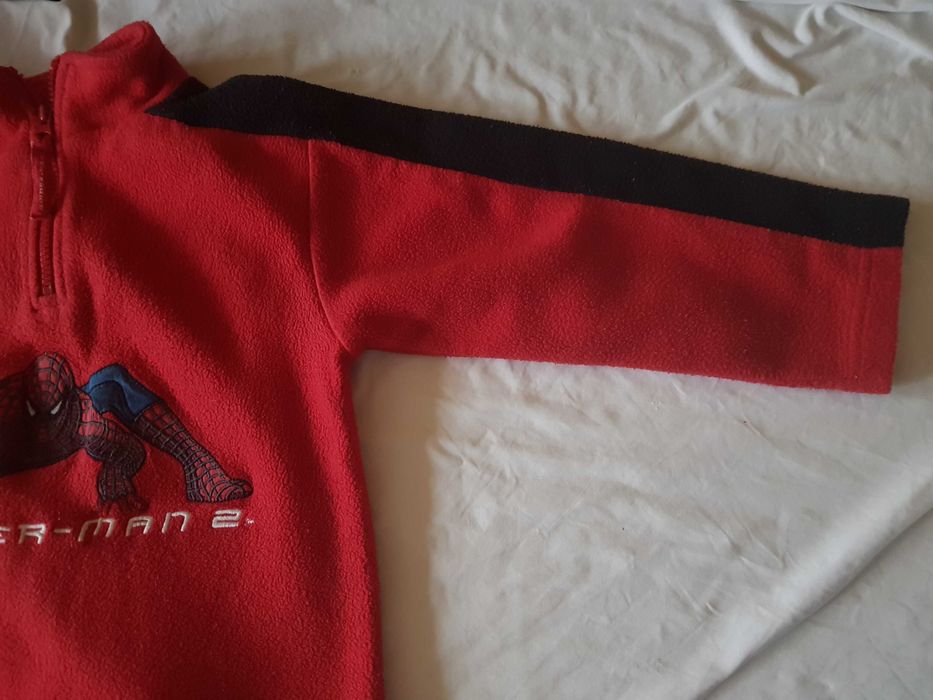 Bluza polarowa, polar Spiderman