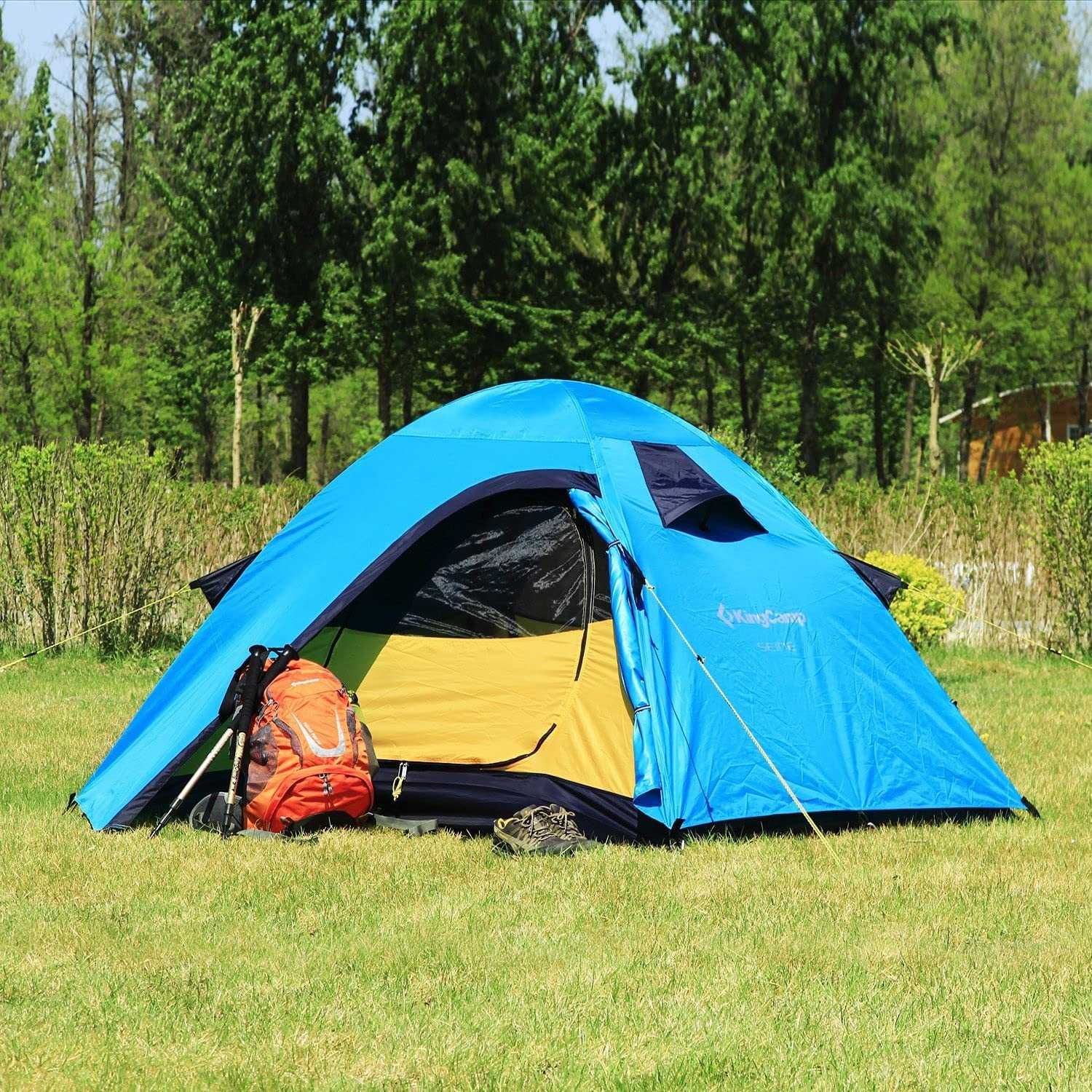 Палатка 2х местная KingCamp США (вес 2,7 кг)