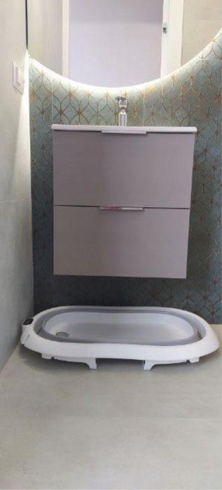 Wanienka składana z Termometrem dla Dzieci + Poduszka Darmowa Dostawa