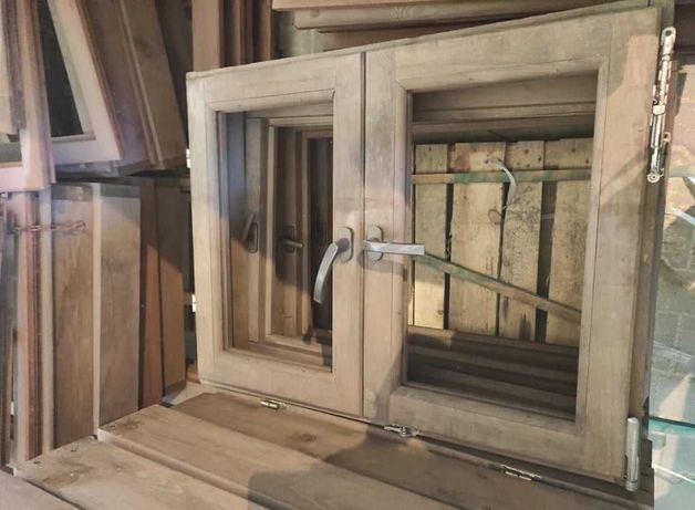 Rama okienna drewniana, okno drewniane, okno, drewno, 90x70cm
