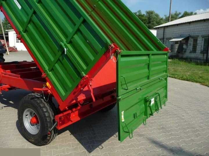 Przyczepa rolnicza jednoosiowa G O M A R  3,5  4,5  5, 7 , 9 T