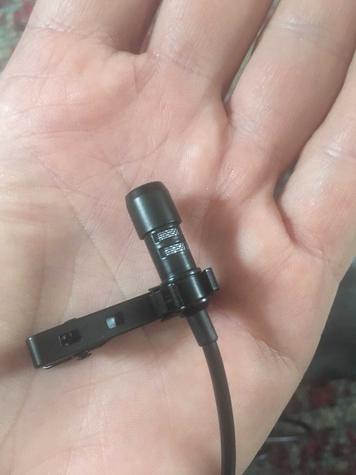 Петличний USB микрофон для ПК.