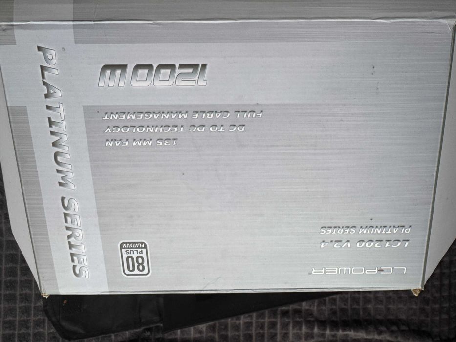 Zasilacz modularny LC-Power Platinum 1000W ATX 80Plus opakowanie oryg