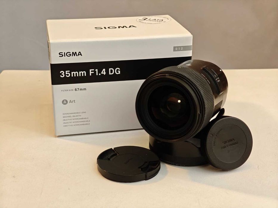 Obiektyw SIGMA 35 mm f/1.4 HSM SONY FE + Filtr HOYA GRATIS!