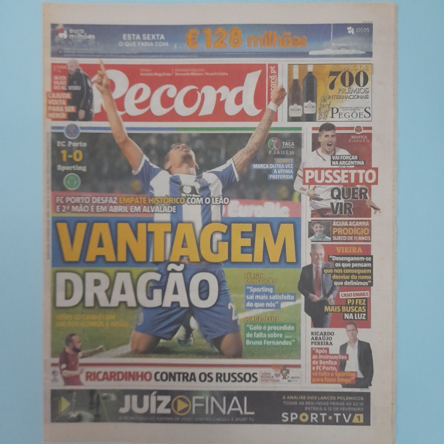 Jornais desportivos, Porto Campeão 2017/18.