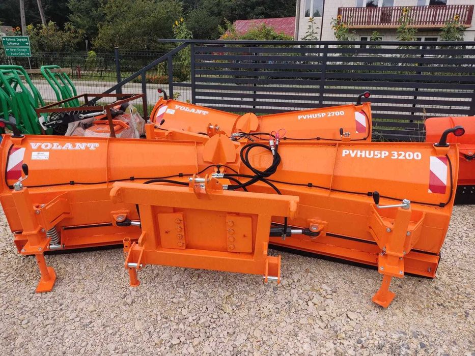 Pług śnieżny Volant hydrauliczny składany euro tuz 2,5-3,2m transport