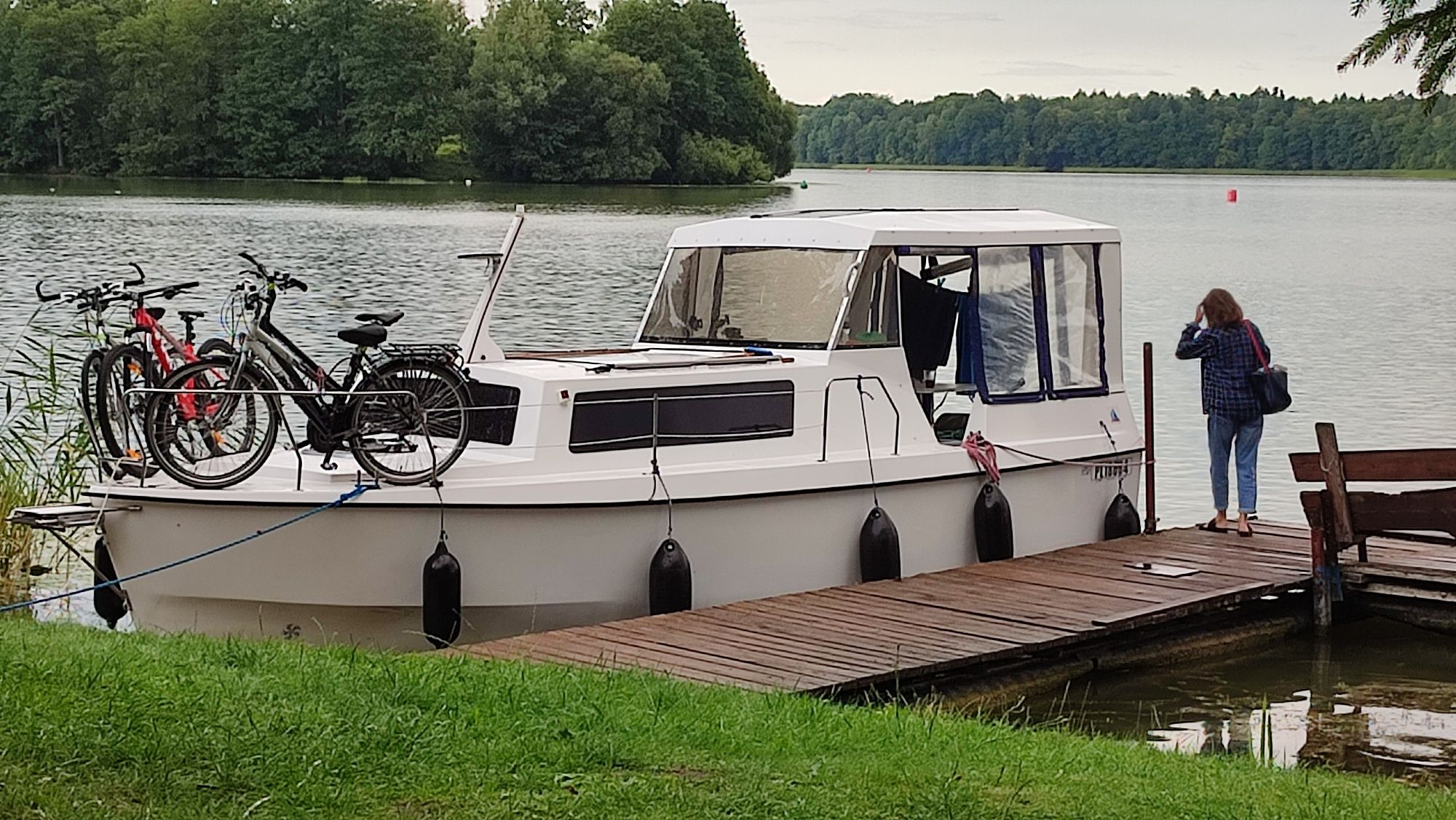 Wynajem Czarter Hausbot Jeziorak Ostróda Pętla Żuławska Mazury