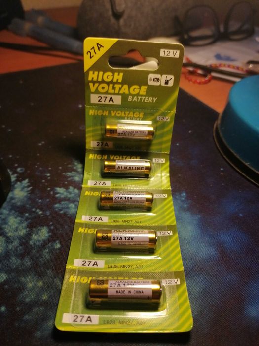 New A27 Battery Pack for Remote Controls, etc.64310021070978121