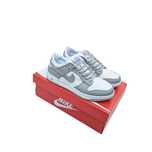 Кросівки Nike  Dunk Low Retro білі з сірим