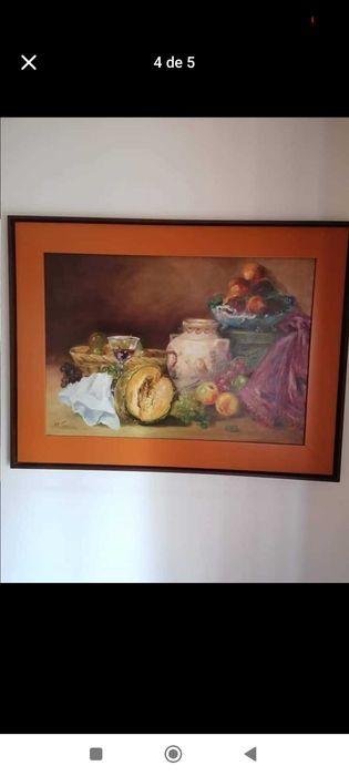 Conjunto de pinturas a óleo