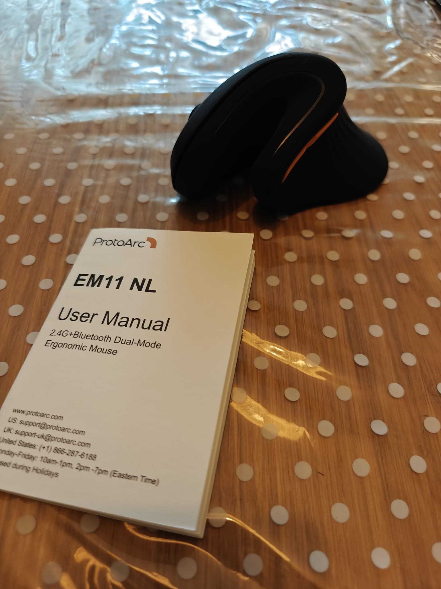 Rato Ergonómico ProtoArc EM11 NL