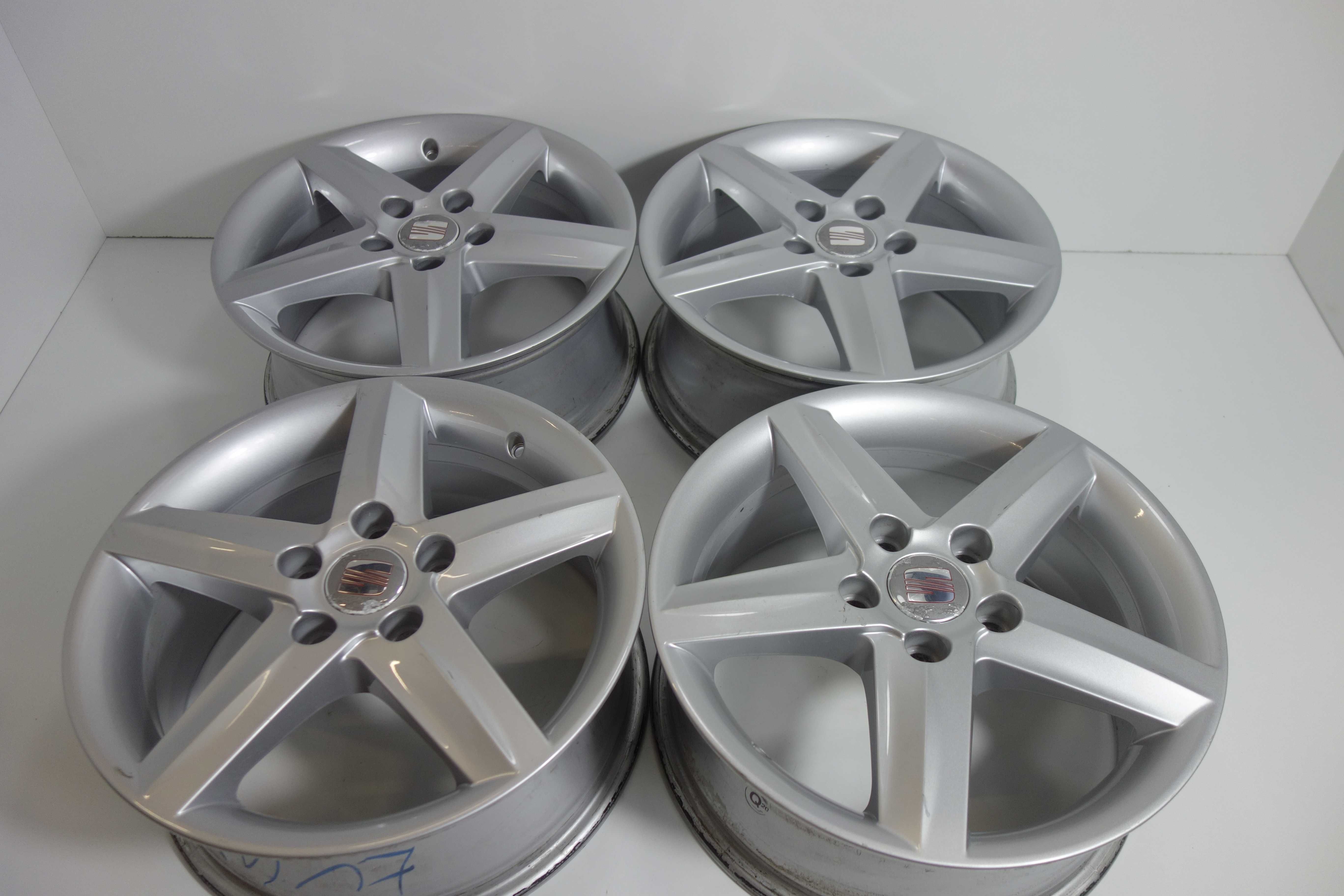 Alufelgi 16" 5x112 Seat Leon Altea Vw Bora Audi A3 Skoda Srebrne 884