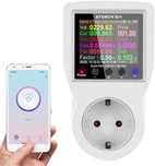 Wattímetro Smart Plug Wi-Fi com Monitoramento de Energia Atorch