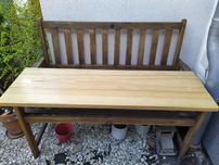Jesionowy parapet/nakladka polka 119x 36.5