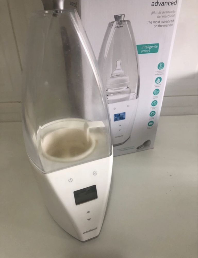 Esterilizador e aquecedor biberão e comida para bebe