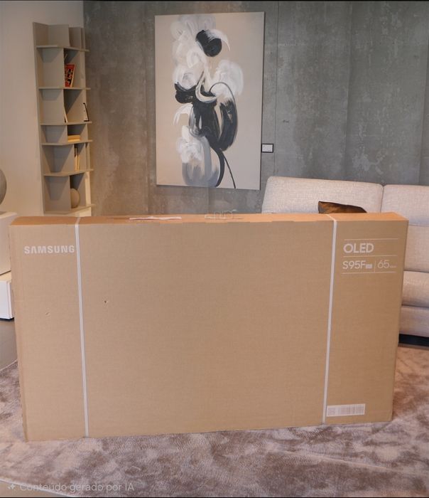 Tv Samsung OLED S95F nova selada com garantia