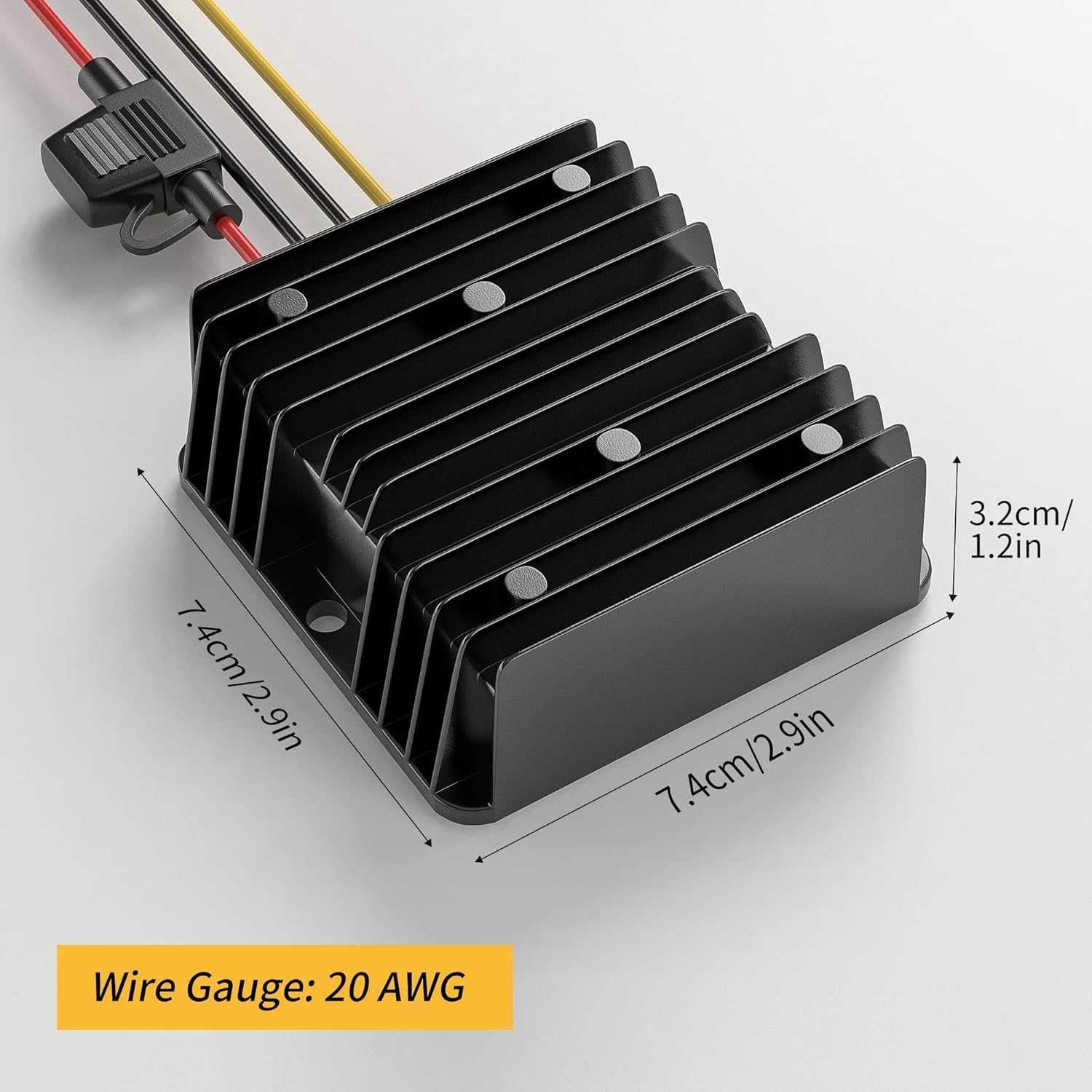 Konwerter DC-DC Boost 12V na 24V 10A 240W – Niezawodne Zasilanie