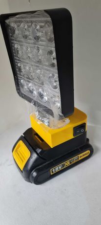 Lampa robocza na akumulator Dewalt 18v xr czarno-żółta