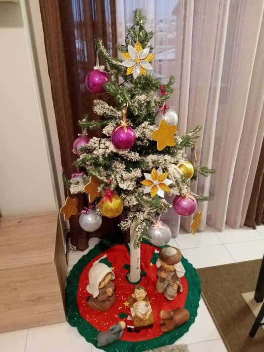 Árvore Natal 1.50 com neve
