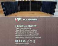 _ _ _ _ _ _ _ _ _ _ _ _ _  Panel słoneczny składany Allpowers 18V 200W