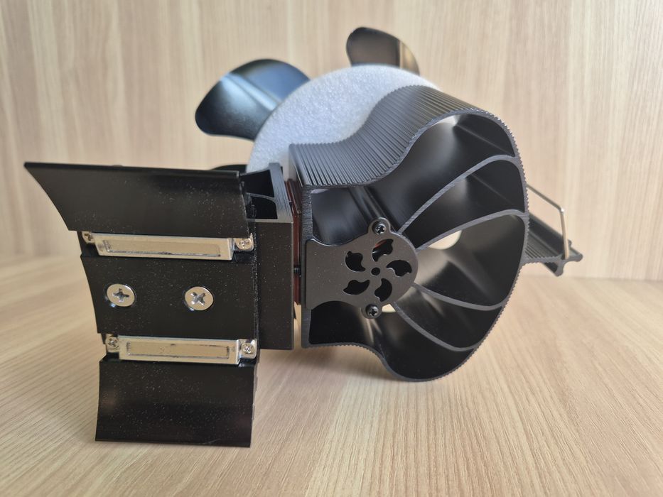 Вентилятор для каміна та печі, 2 методи встановлення