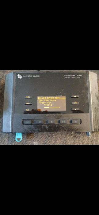 Cymatic audio recorder LR16