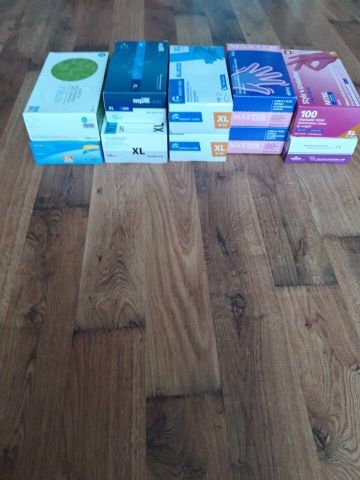 Sprzedam rękawiczki nitrylowe bezpudrowe