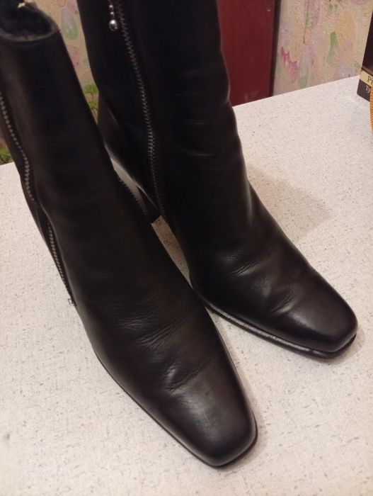 Зимние полусапожки.