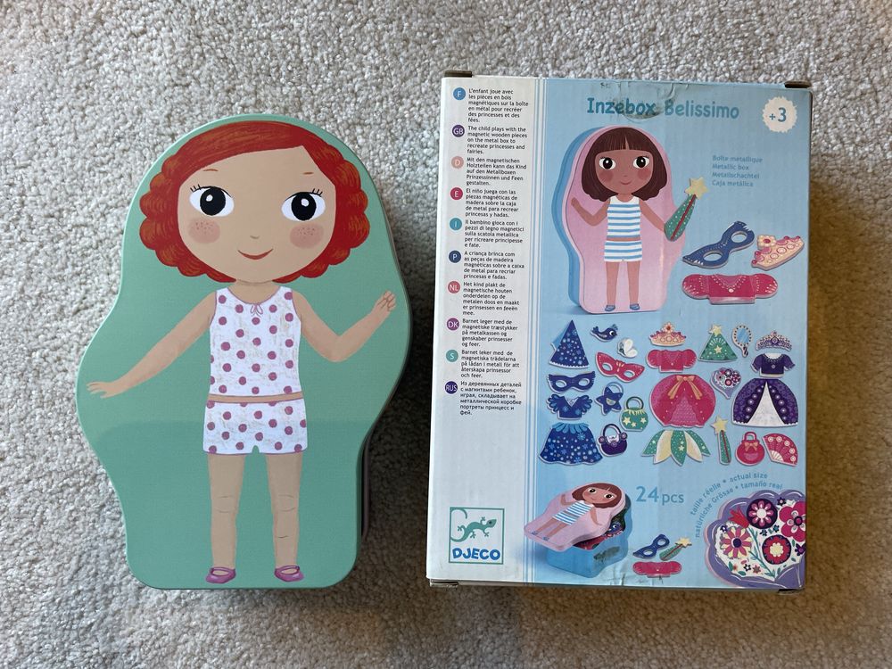 Jogo magnetico fadas e princesas Criatividade e Imaginação