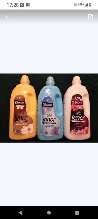 Płyn Lenor do płukania 3L