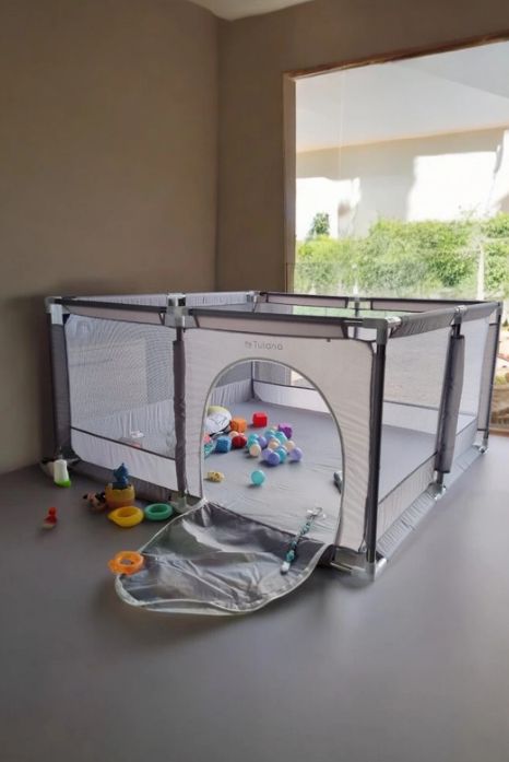 Kojec dziecięcy Odporny dla dzieci duży BEZPIECZNY