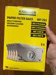 Kärcher KFI 252 - Worki do odkurzacza  - premium 6.904-143.0 - 5 sztuk