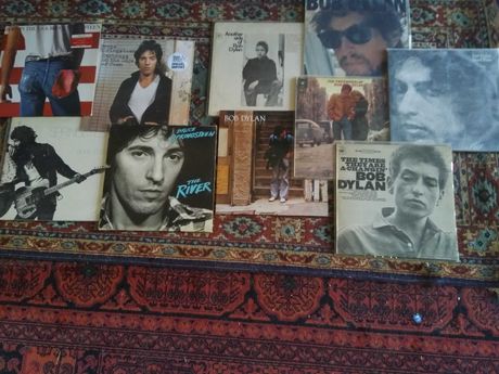 COLEÇÃO Vinil lp  Bruce Springsteen  Bob Dylan