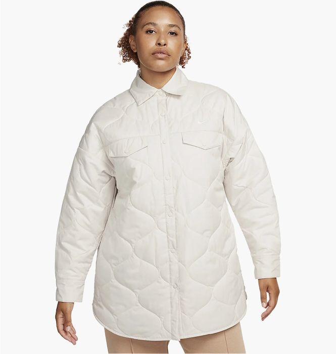 Куртка жіноча Nike Sportswear Essential Beige FB8732-104