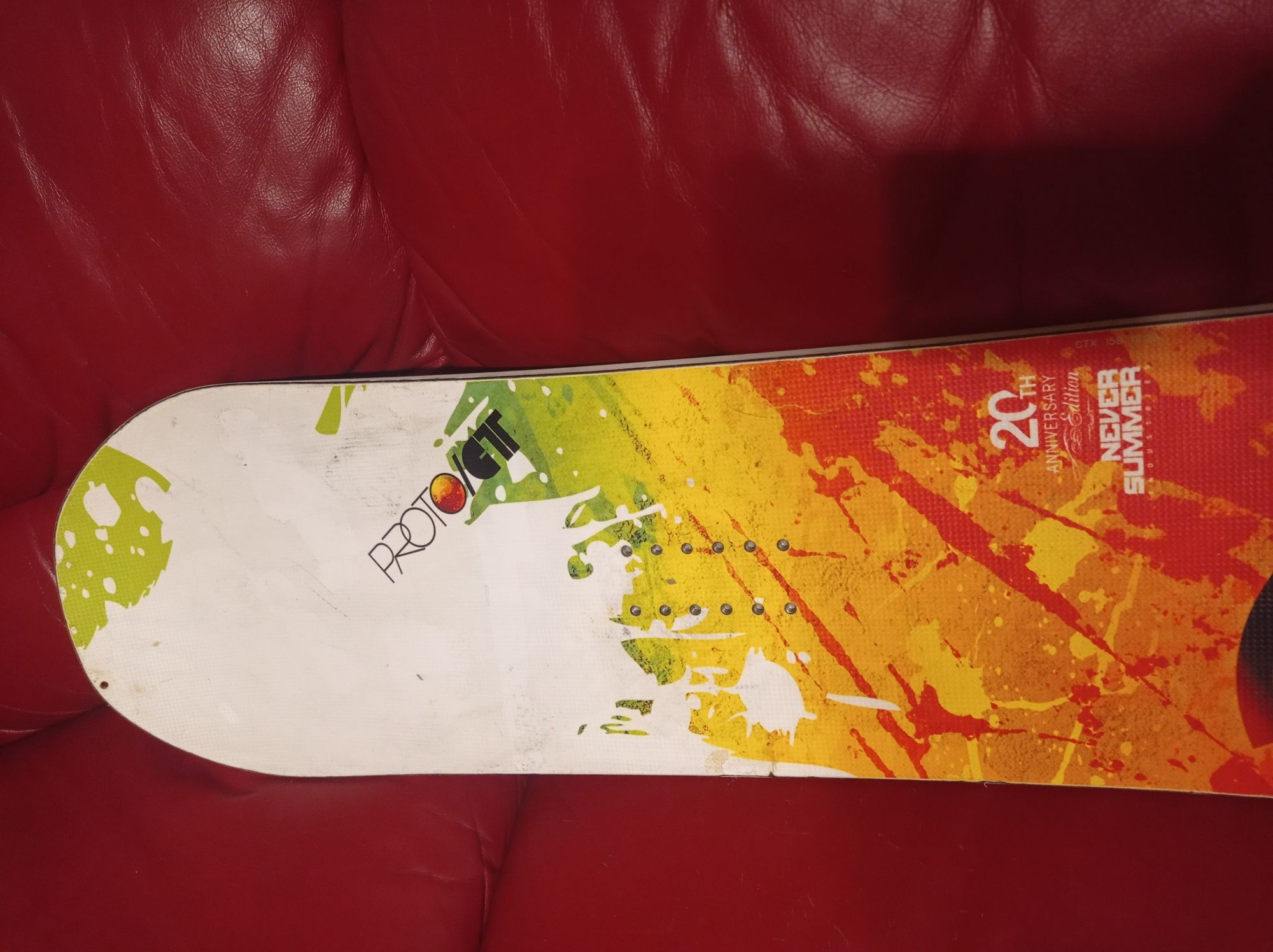 Never Summer Proto CTX 158 snowboard deska snowboardowa nie GNU Capita