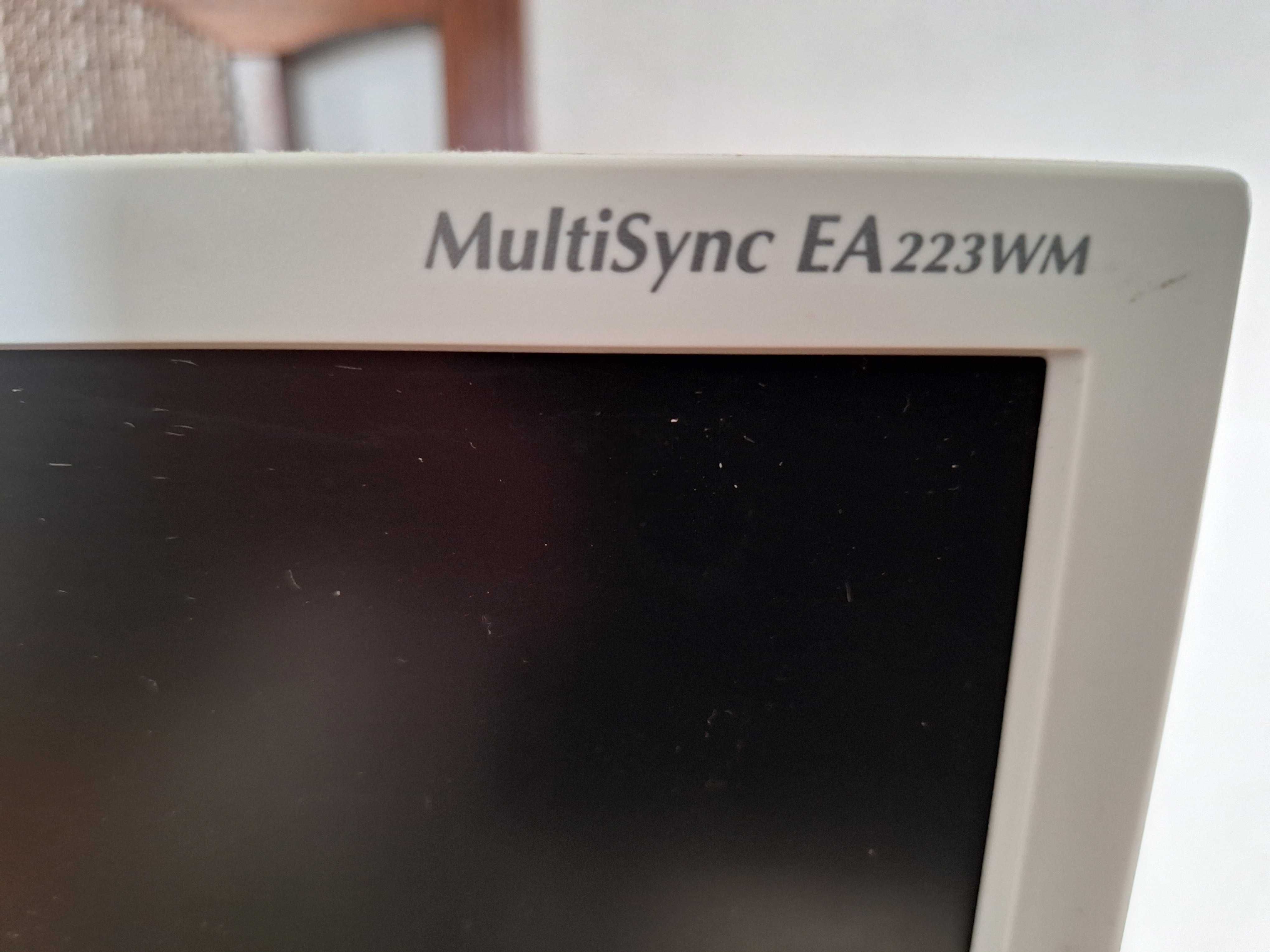 Monitor monitor Nec MultiSync EA223WM biały