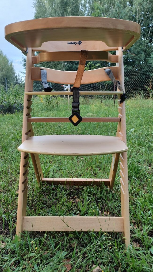 Krzesło do karmienia Safety 1st Timba drewno + wkladki